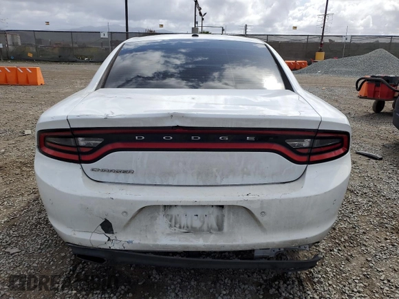 2016 Dodge Charger SE with VIN 2C3CDXBG6GH110131, listed as a Copart auction lot 50275335 with 142,782 mi miles and Salvage Title. Bid and sale history available at carsss.com. Image 6.