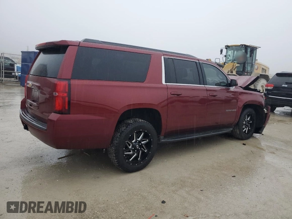2017 Chevrolet Suburban LS with VIN 1GNSCGKC4HR351623, listed as a Copart auction lot 43326795 with 124,023 mi miles and Salvage title. Bid and sale history available at DreamBid. Image 3.