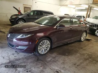 2013 Lincoln MKZ with VIN 3LN6L2J91DR823662, listed as a Copart auction lot 46675845 with 131,104 mi miles and Salvage Title. Bid and sale history available at DreamBid. Image 1.