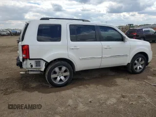 2013 Honda Pilot Touring z VIN 5FNYF4H91DB062722, wystawiony jako Copart lot #58308165 z przebiegiem 130 896 mil mil oraz Szkoda całkowita • Salvage title. Historia ofert i sprzedaży dostępna na DreamBid. Obrazek 3.