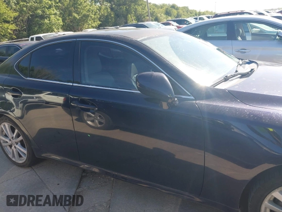2007 Lexus IS 350 with VIN JTHBE262875013959, listed as a IAAI auction lot 42805045 with 230,765 mi miles and . Bid and sale history available at DreamBid. Image 13.