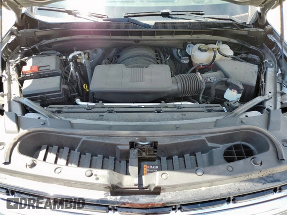 2023 Chevrolet Tahoe LT with VIN 1GNSCNKD5PR338827, listed as a Copart auction lot 58470215 with 22,909 mi miles and Salvage title. Bid and sale history available at DreamBid. Image 12.