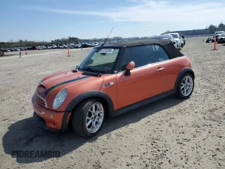 2006 MINI Convertible S with VIN WMWRH33576TF89127, listed as a Copart auction lot 49763365 with 150,446 mi miles and Salvage Title. Bid and sale history available at DreamBid. Image 1.