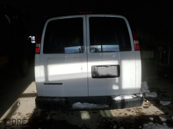 2020 Chevrolet Express Cargo Van with VIN 1GCWGAFGXL1257519, listed as a Copart auction lot 88048085 with 101,823 mi miles and Clean Title. Bid and sale history available at carsss.com. Image 6.