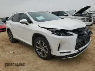 2021 Lexus RX with VIN JTJHZKEA2M2020568, listed as a Copart auction lot 51329565 with 51,961 mi miles and Salvage Title. Bid and sale history available at carsss.com. Image 4.