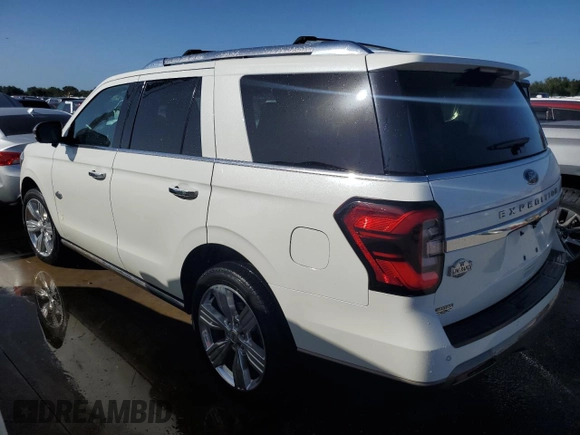 2022 Ford Expedition King Ranch с VIN 1FMJU1NT0NEA02418, выставлен на аукционе Copart как лот 74466054 с пробегом 36 689 миль миль и На запчасти • Non repairable. История ставок и продаж доступна на DreamBid. Изображение 2.
