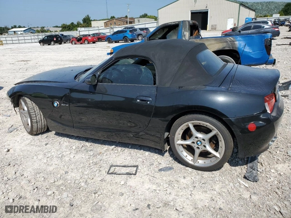 2007 BMW Z4 3.0si with VIN 4USBU53547LX02715, listed as a Copart auction lot 68731174 with NaN miles and Salvage Title. Bid and sale history available at carsss.com. Image 2.