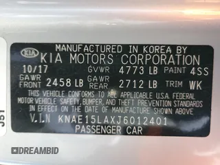 2018 Kia Stinger with VIN KNAE15LAXJ6012401, listed as a Copart auction lot 89369765 with 84,964 mi miles and Salvage Title. Bid and sale history available at DreamBid. Image 12.