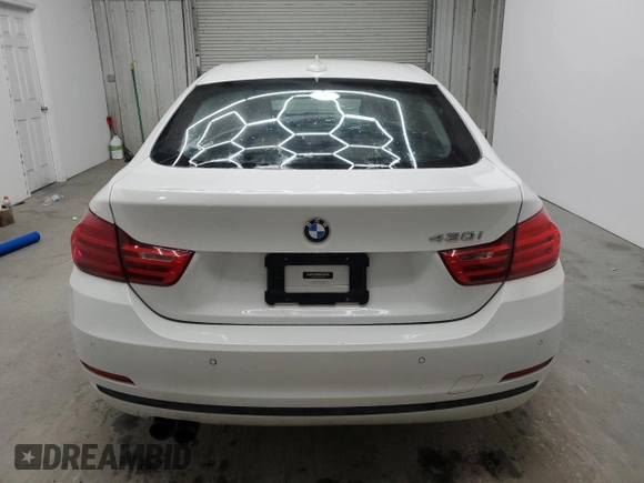 2017 BMW 4 Series 430i with VIN WBA4F7C59HG437625, listed as a Copart auction lot 51178505 with 157,430 mi miles and Clean title. Bid and sale history available at DreamBid. Image 6.