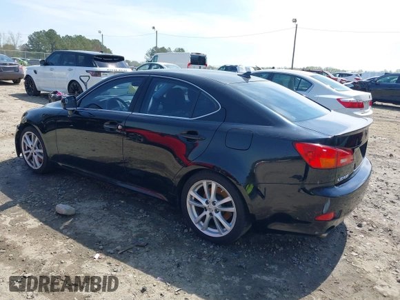 2007 Lexus IS 350 with VIN JTHBE262672007739, listed as a IAAI auction lot 41914208 with 200,643 mi miles and . Bid and sale history available at DreamBid. Image 3.