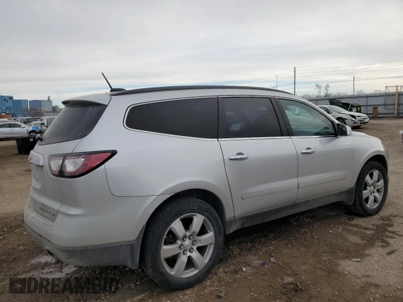 2016 Chevrolet Traverse LTZ with VIN 1GNKVJKDXGJ101509, listed as a Copart auction lot 46420915 with 184,787 mi miles and Salvage Title. Bid and sale history available at DreamBid. Image 3.