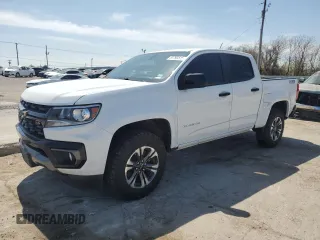 2022 Chevrolet Colorado 4WD Z71 z VIN 1GCGTDENXN1253202, wystawiony jako Copart lot #50790515 z przebiegiem 85 500 mil mil oraz Szkoda całkowita • Salvage title. Historia ofert i sprzedaży dostępna na DreamBid. Obrazek 1.