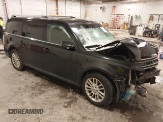 2013 Ford Flex SEL with VIN 2FMHK6C87DBD32549, listed as a IAAI auction lot 41595401 with 1 mi miles. Bid and sale history available at carsss.com. Image 1.