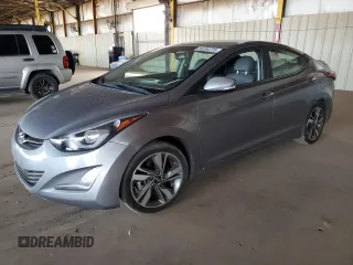 2014 Hyundai Elantra SE z VIN KMHDH4AE3EU066856, wystawiony jako Copart lot #55254725 z przebiegiem Nie podano mil oraz Szkoda całkowita • Salvage title. Historia ofert i sprzedaży dostępna na DreamBid. Obrazek 1.