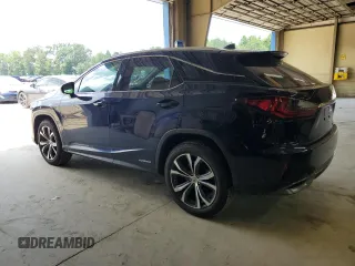 2017 Lexus RX 450h with VIN 2T2BGMCA8HC015634, listed as a Copart auction lot 61987015 with 50,395 mi miles and Salvage title. Bid and sale history available at DreamBid. Image 2.