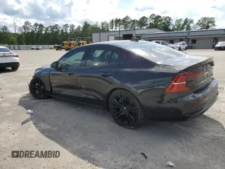 2024 Volvo S60 Plus Black Edition with VIN 7JRL12TH2RG315556, listed as a Copart auction lot 61550335 with 11,061 mi miles and Salvage title. Bid and sale history available at DreamBid. Image 2.