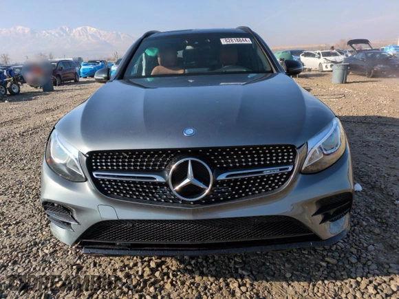 2017 Mercedes-Benz GLC with VIN WDC0G6EB0HF178020, listed as a Copart auction lot 82818844 with 72,277 mi miles and Salvage Title. Bid and sale history available at carsss.com. Image 5.