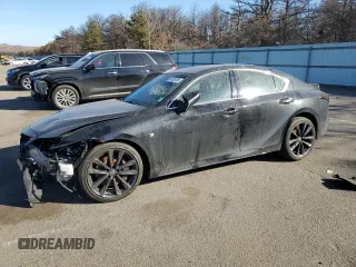 2021 Lexus IS 350 F Sport z VIN JTHGZ1E2XM5021532, wystawiony jako Copart lot #47438785 z przebiegiem 32 792 mil mil oraz Szkoda całkowita • Salvage title. Historia ofert i sprzedaży dostępna na DreamBid. Obrazek 1.