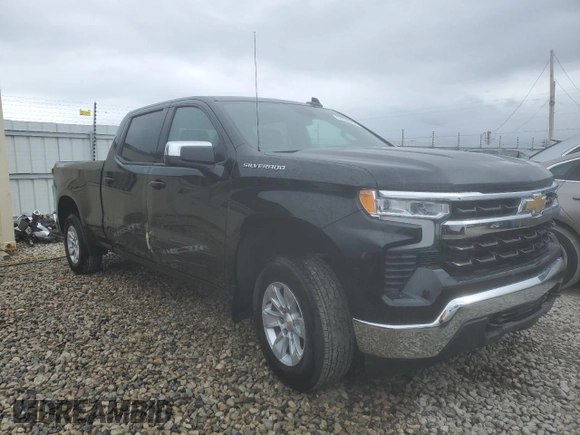 2023 Chevrolet Silverado 1500 LT with VIN 1GCUDDED1PZ318286, listed as a Copart auction lot 48467675 with 34,441 mi miles and Non Repairable. Bid and sale history available at carsss.com. Image 4.