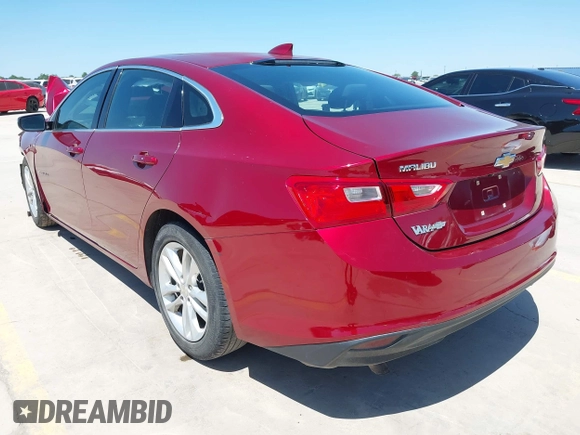 2018 Chevrolet Malibu LT with VIN 1G1ZD5ST8JF147092, listed as a IAAI auction lot 41980519 with Not Provided miles and . Bid and sale history available at DreamBid. Image 3.