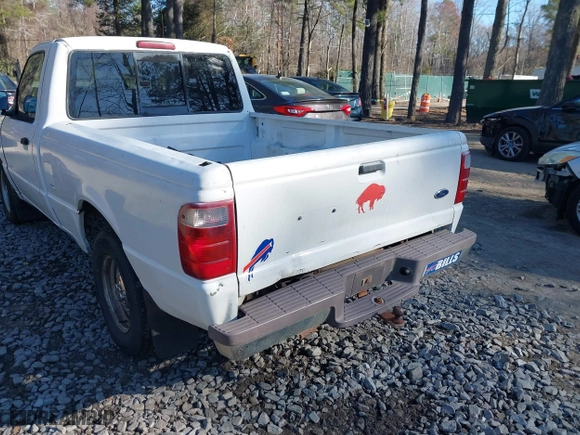 2002 Ford Ranger XL with VIN 1FTYR10D92TA63357, listed as a IAAI auction lot 41776435 with 201,380 mi miles. Bid and sale history available at carsss.com. Image 6.