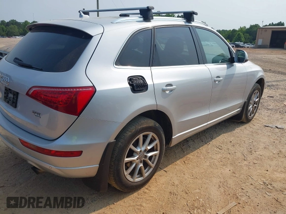 2012 Audi Q5 Premium Plus with VIN WA1LFAFP2CA074180, listed as a IAAI auction lot 42405997 with 166,289 mi miles and . Bid and sale history available at DreamBid. Image 4.