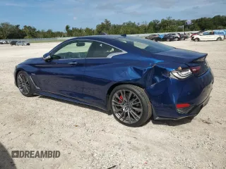 2017 Infiniti Q60 Red Sport 400 с VIN JN1FV7EK1HM611404, выставлен на аукционе Copart как лот 80049904 с пробегом 49 591 миль миль и Списание • Salvage title. История ставок и продаж доступна на DreamBid. Изображение 2.