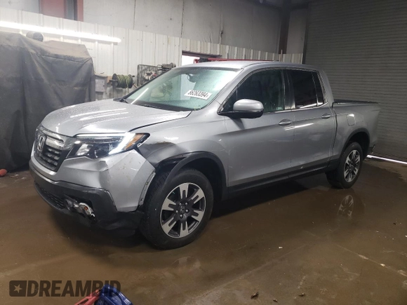 2018 Honda Ridgeline RTL-T z VIN 5FPYK3F61JB014705, wystawiony jako Copart lot #86263394 z przebiegiem 135 543 mil mil oraz Szkody całkowita. Historia ofert i sprzedaży dostępna na DreamBid. Obrazek 1.