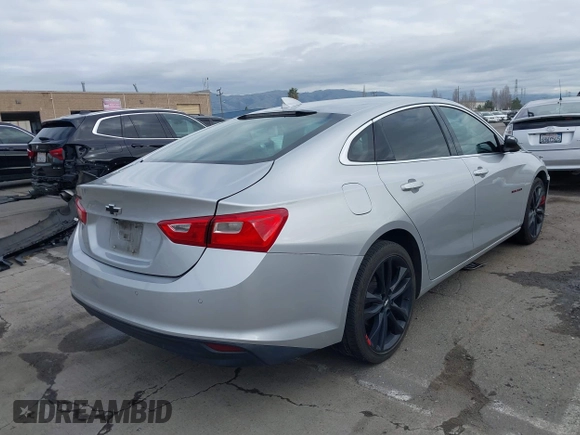 2018 Chevrolet Malibu LT with VIN 1G1ZD5ST2JF202796, listed as a IAAI auction lot 41573464 with 122,813 mi miles. Bid and sale history available at carsss.com. Image 4.