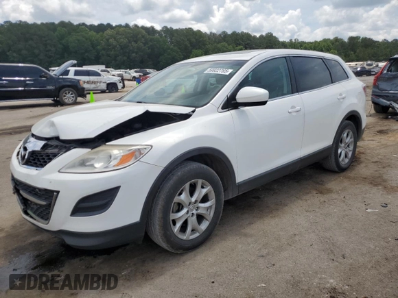2012 Mazda CX-9 Touring with VIN JM3TB2CA8C0336837, listed as a Copart auction lot 59922765 with 279,569 mi miles and Salvage title. Bid and sale history available at DreamBid. Image 1.