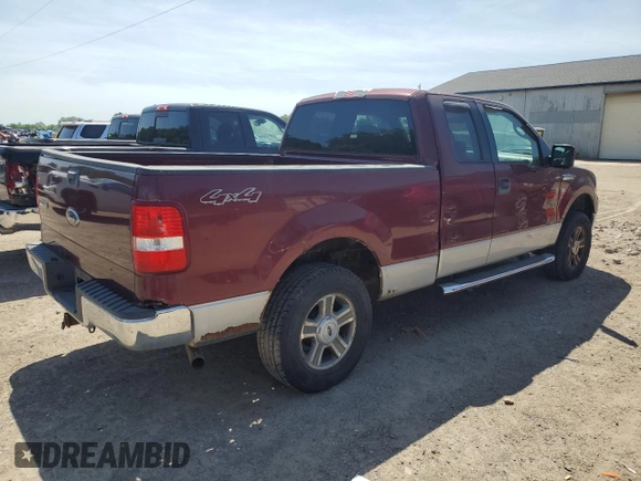 2004 Ford F-150 STX with VIN 1FTRX14W54NB59189, listed as a Copart auction lot 61457255 with 158,039 mi miles and Clean title. Bid and sale history available at DreamBid. Image 3.