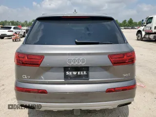 2018 Audi Q7 Premium Plus with VIN WA1LAAF72JD007959, listed as a Copart auction lot 57075265 with 83,380 mi miles and Salvage title. Bid and sale history available at DreamBid. Image 6.