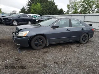2005 Honda Accord EX z VIN 1HGCM56715A024829, wystawiony jako Copart lot #55461805 z przebiegiem 204 318 mil mil oraz Szkody całkowita. Historia ofert i sprzedaży dostępna na DreamBid. Obrazek 1.