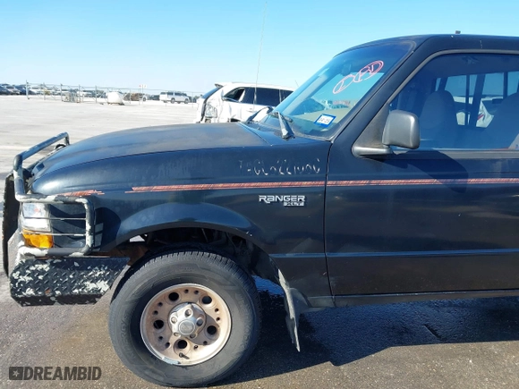 1998 Ford Ranger XL with VIN 1FTYR10C1WPB40423, listed as a IAAI auction lot 41621407 with 122,656 mi miles. Bid and sale history available at carsss.com. Image 17.