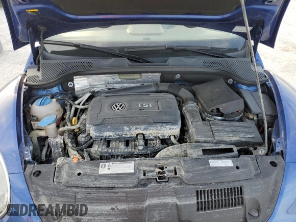 2013 Volkswagen Beetle with VIN 3VW7S7AT9DM828803, listed as a Copart auction lot 77168824 with Not Provided miles and Non Repairable. Bid and sale history available at DreamBid. Image 11.