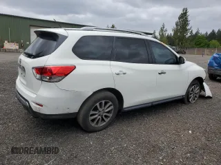 2016 Nissan Pathfinder SL with VIN 5N1AR2MN6GC654002, listed as a Copart auction lot 57137895 with 149,469 mi miles and Salvage title. Bid and sale history available at DreamBid. Image 3.