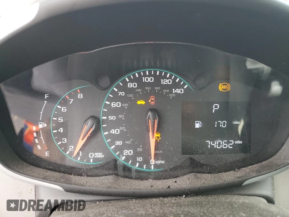 2020 Chevrolet Sonic LT with VIN 1G1JD5SB5L4143407, listed as a Copart auction lot 59686985 with 74,062 mi miles and Salvage title. Bid and sale history available at DreamBid. Image 9.