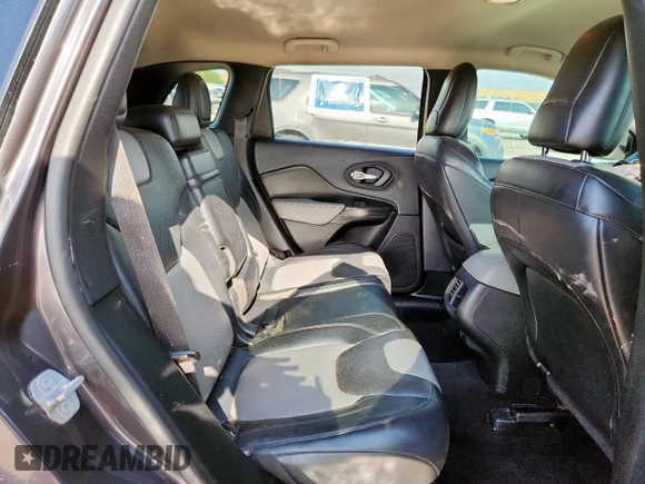 2014 Jeep Cherokee Limited with VIN 1C4PJLDS0EW238119, listed as a Copart auction lot 61607495 with 181,689 mi miles and Salvage title. Bid and sale history available at DreamBid. Image 11.