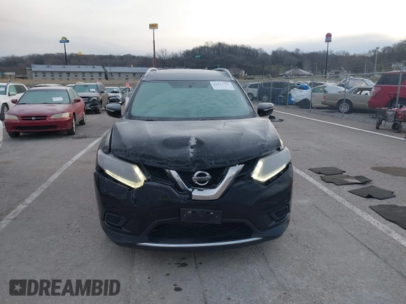 2015 Nissan Rogue SL with VIN 5N1AT2MT3FC808454, listed as a IAAI auction lot 41212587 with 102,563 mi miles. Bid and sale history available at carsss.com. Image 12.