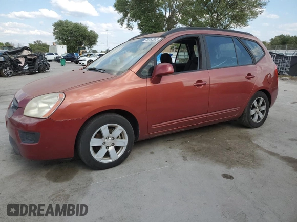 2008 Kia Rondo LX with VIN KNAFG525687165014, listed as a Copart auction lot 48962835 with 226,139 mi miles and Salvage Title. Bid and sale history available at carsss.com. Image 1.