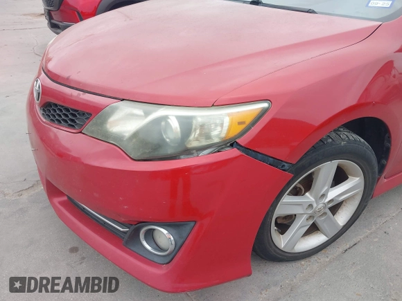 2013 Toyota Camry L with VIN 4T1BF1FK1DU662864, listed as a IAAI auction lot 42035529 with 235,460 mi miles. Bid and sale history available at carsss.com. Image 18.