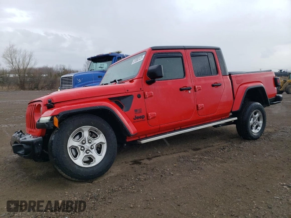 2021 Jeep Gladiator Freedom с VIN 1C6HJTAG6ML576801, выставлен на аукционе Copart как лот 51083125 с пробегом 51 874 миль миль и Списание • Salvage title. История ставок и продаж доступна на DreamBid. Изображение 1.