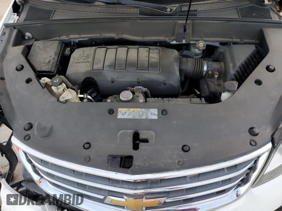 2017 Chevrolet Traverse LT with VIN 1GNKRHKD4HJ134889, listed as a Copart auction lot 49347715 with 152,361 mi miles and Salvage Title. Bid and sale history available at DreamBid. Image 12.