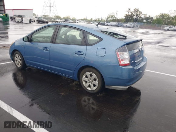 2007 Toyota Prius with VIN JTDKB20U977662355, listed as a IAAI auction lot 41941575 with 217,354 mi miles. Bid and sale history available at carsss.com. Image 3.