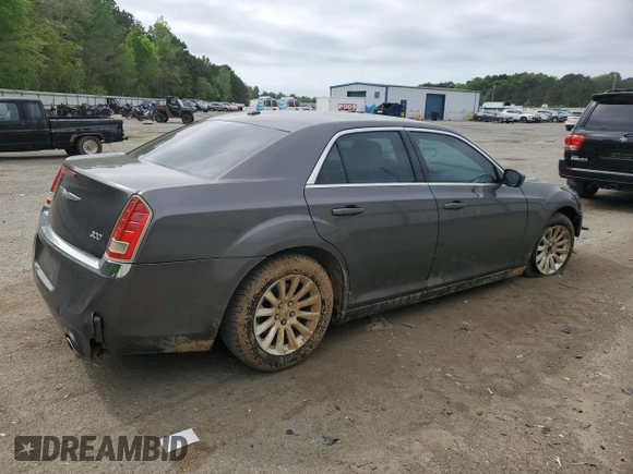 2014 Chrysler 300 with VIN 2C3CCAAG0EH231106, listed as a Copart auction lot 51050095 with 177,775 mi miles and Salvage Title. Bid and sale history available at carsss.com. Image 3.