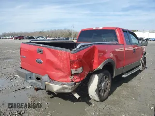 2005 Ford F-150 XLT with VIN 1FTPX12525NA40969, listed as a Copart auction lot 42563695 with 92,536 mi miles and Salvage Title. Bid and sale history available at carsss.com. Image 3.