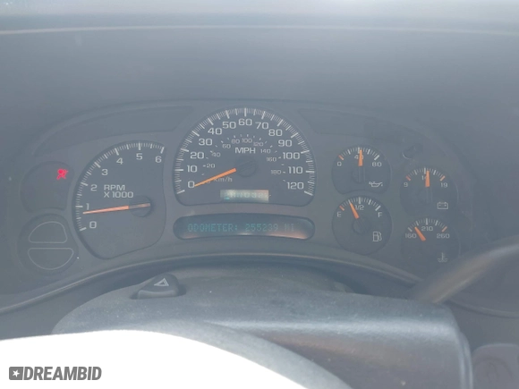 2004 Chevrolet Tahoe LT with VIN 1GNEC13ZX4R102265, listed as a IAAI auction lot 41812826 with 255,239 mi miles. Bid and sale history available at carsss.com. Image 7.