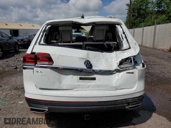 2021 Volkswagen Atlas SEL с VIN 1V2BP2CA8MC563286, выставлен на аукционе Copart как лот 62472965 с пробегом 42 355 миль миль и Списание • Salvage title. История ставок и продаж доступна на DreamBid. Изображение 6.
