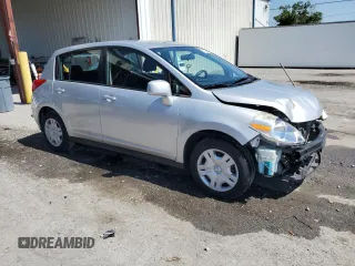 2010 Nissan Versa SL with VIN 3N1BC1CP7AL447706, listed as a Copart auction lot 57443545 with 126,107 mi miles and Salvage title. Bid and sale history available at DreamBid. Image 4.