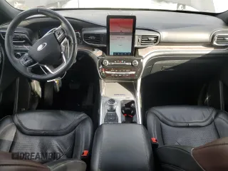 2021 Ford Explorer Platinum with VIN 1FM5K8HC0MGB44170, listed as a Copart auction lot 41874885 with 58,730 mi miles and Salvage Title. Bid and sale history available at carsss.com. Image 8.